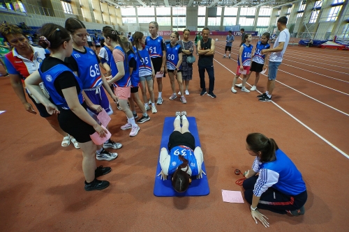 Фестиваль ГТО среди школьников