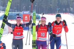 Альфа-Банк Чемпионат России по биатлону 2026 День третий