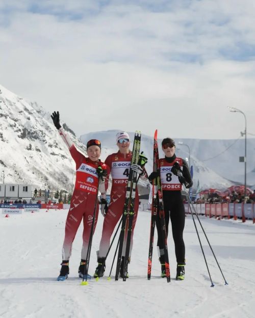 Победный дубль от тюменских лыжниц!